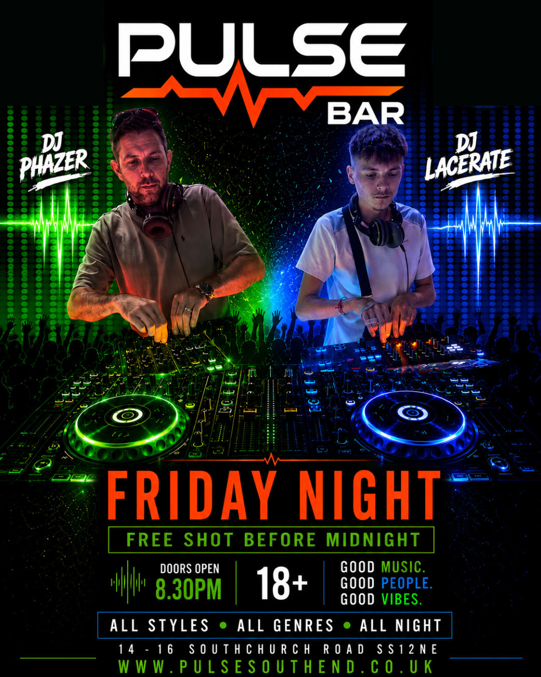 Mixing the Genres - DJ Lacerate x DJ Phazer